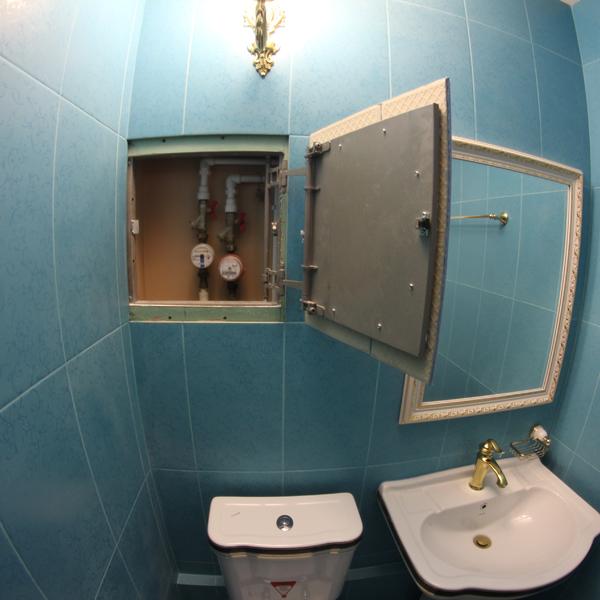 Ремонт в туалете на Ворошилова, 55к1